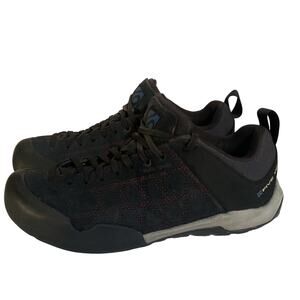 Five Ten BC0924 Trail Hiking Shoes Womens US 7.5 Black Plaid Lace Up Low Top